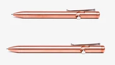 Tactile Turn Antimicrobial COPPER Bolt Action Pen Standard, Short or Mini Length