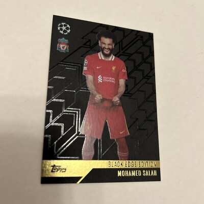 Topps Match Attax Champions League 2024-25 BE9 Black Edge Salah