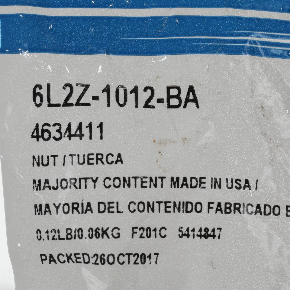 Juego de tuercas de rueda OEM NUEVO (5) Ford Lincoln Mercury genuino Ford 6L2Z1012BA Foto 2 de 4