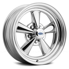 15 Inch 15x8 Cragar 61c Ss Chrome Wheels Rims 5x4.75 5x120.65 -6