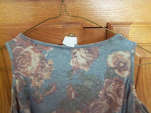 New - Women's Girls Medium - Amelia & Joe Cold Shoulder Blouse 3/4 Length Sleeve - Picture 9 of 12