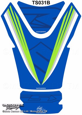 Protection tank blue suzuki gsx-r1000 Motografix TS031B for sale