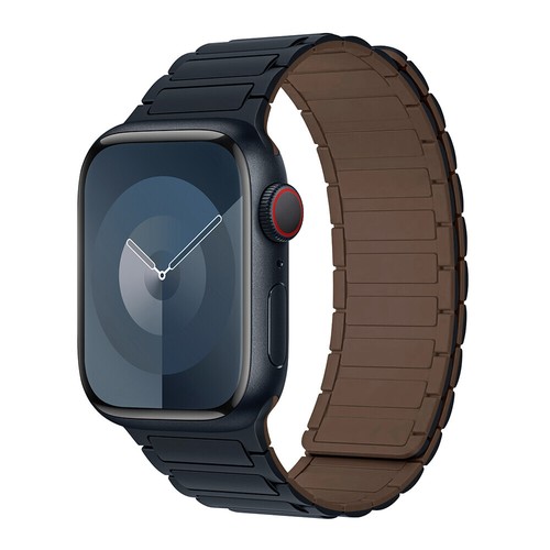 Magnetyczny pasek sportowy do Apple Watch Ultra 2 10 9 8 7 6 5 38-49MM silikonowy pasek - Zdjęcie 27 z 40