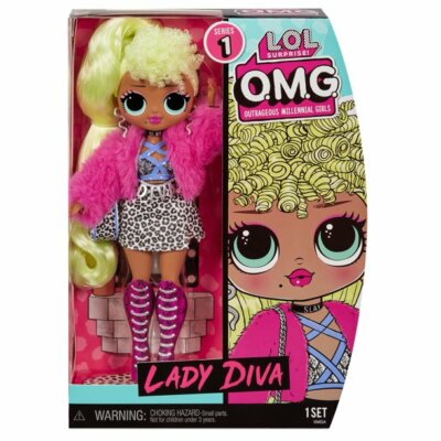 lｏl ladi dadi 2021 L.O.L. OMG SURPRISE! LADY DIVA Fashion Doll S1 Limited ED RE