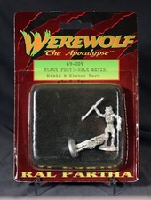 Werewolf Black Fury Male Homid  Glabro Form Ral Partha Sealed NEW 69-009