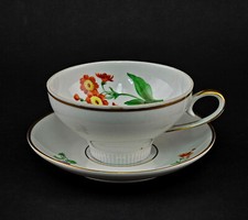 a-9340109 Porcellana Sammeltasse Decorazione Floreale Dipinto Mano Vintage