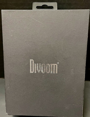 Divoom Timebox-Evo Black App Control Portable Pixel Art Smart Bluetooth Speaker