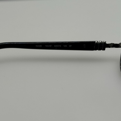 Bulgari Bvlgari Sunglasses 5028 103/81 Polarized Italy 64-15-125 - Picture 6 of 8