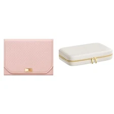 SONGMICS HOME Travel Jewelry Case, Travel Jewelry Organizer，UJBC196R01 an