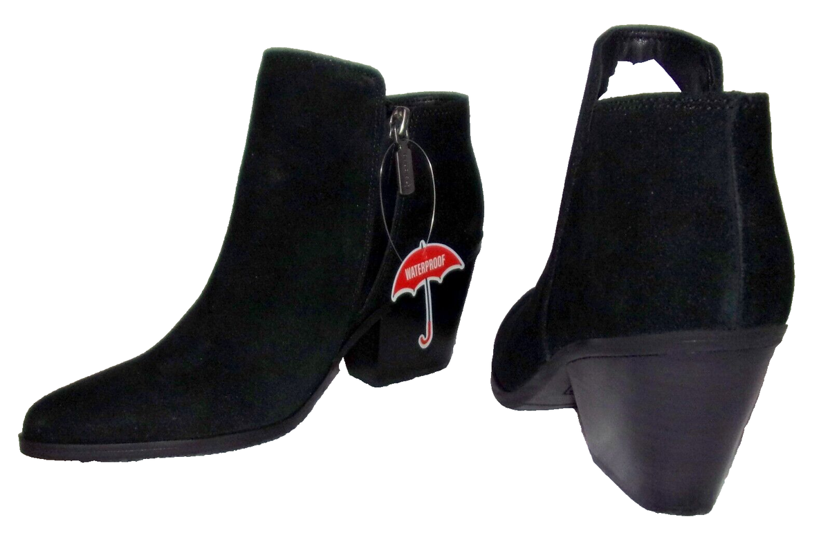 NEW BLONDO NOELLE BLACK SUEDE ANKLE BOOTS 5.5 M | eBay