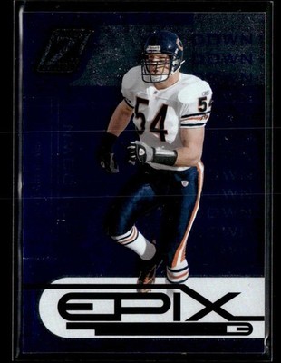 2005 Donruss Zenith #E-4 Brian Urlacher Epix Blue 4th Down #/150