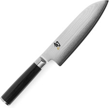 KAI Shun Classic Kitchen Santoku Knife 175mm 6.9 in DM0702 Stainless JAPAN New