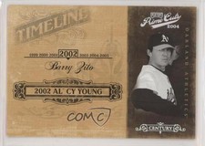 2004 Playoff Prime Cuts II Timeline Century Silver 4/25 Barry Zito #TL-5 d4y