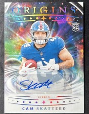 2025 Panini Origins - Rookies Cam Skattebo #123 Autographs /99 (AU, RC)