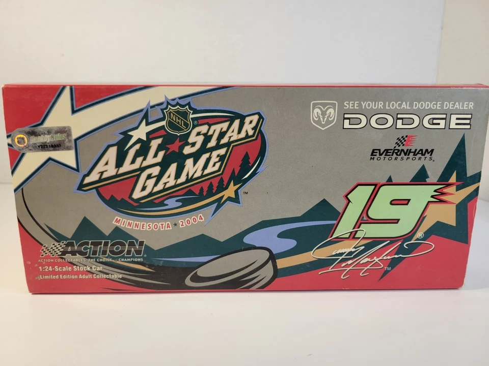 Acción #19 Jeremy Mayfield Doge Dealers NHL Juego de Estrellas 2004 Intrepid 1/24 Foto 3 de 4