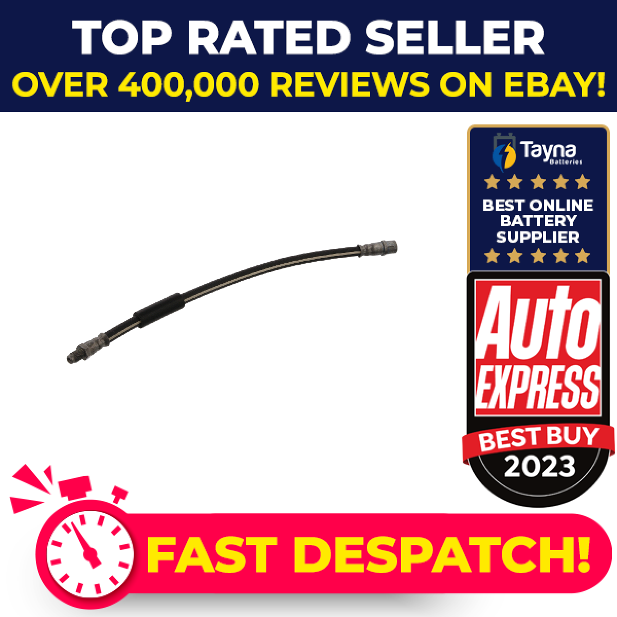 Brake Hose fits MERCEDES E350 S212, W212 Rear Left or Right 3.5 3.0D 09 to 16