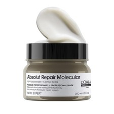 L'Or  al Absolut Repair Mask 250ml - Deep Repair for Damaged Hair, 2 Peptides