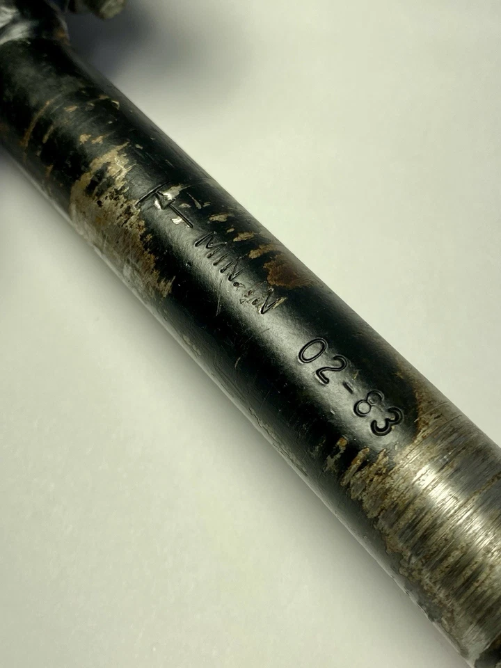 1983 Huffy V-образные стержни и двойной зажим стержень винтажный начале 80-х старая школа BMX черный - Изображение 4 из 4