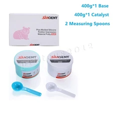 Dental Putty Normal Set PVS VPS Impression Material Base 2 x 400g