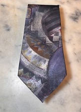 Vintage Younkers Geometric Tie Made In USA