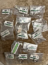 Yamanote Line Keychain Set  JR VINTAGE TOY 2005 JAPAN 13+1 Hidden version SET