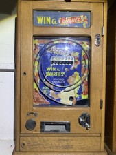 Vintage Old Penny Arcade machine - smarties