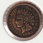 US Rare Old West 1903 Indian Head Penny Coin American Collection Shield Cent USA