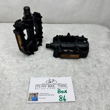 Wellgo Platform Pedals 9/16" Thread Black Mint