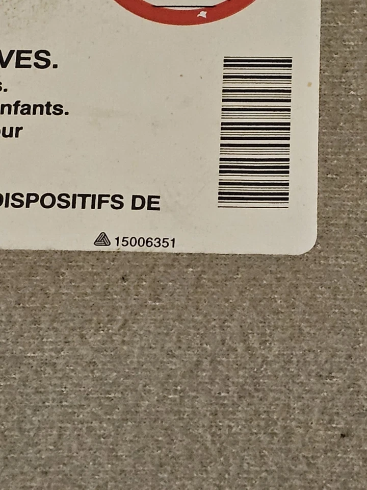 Par de parasoles Cadillac Deville 1999-2004 con tela de iluminación 15006351 Foto 2 de 4