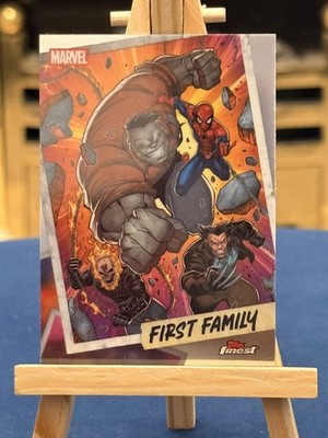 2026 Topps Finest Fantastic Four - First Family Insert Refractor FF-16 Marvel