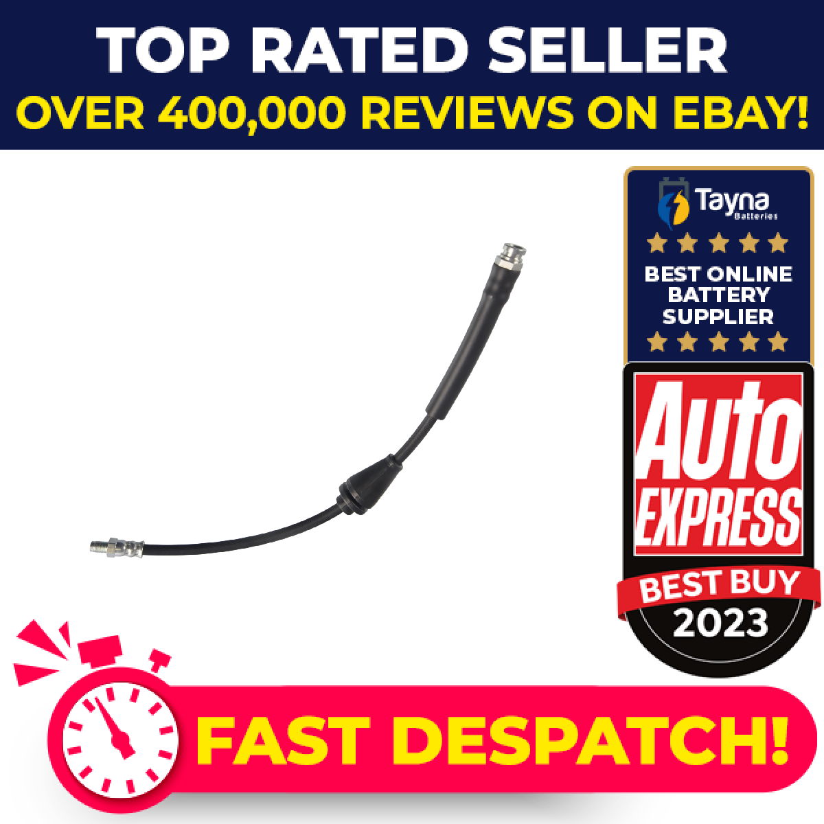 Brake Hose Front Left or Right 183015 Febi Hydraulic 51718921 Quality Guaranteed