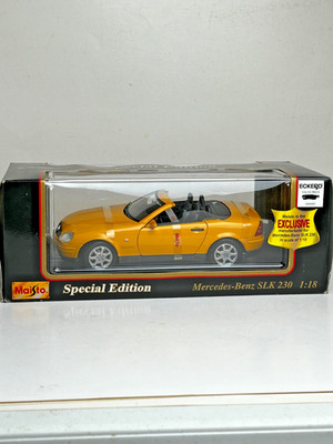 マイスト　メルセデスベンツ　SLK230 Maisto Silver 1996 Mercedes Benz SLK 230 Convertible 1/18 | eBay