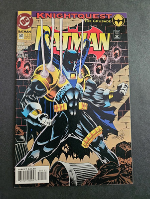 DC Comics Batman #501 Knightquest: The Crusade Doug Moench Mike Manley Direct