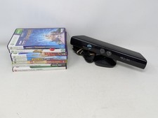 Xbox 360 Kinect Sensor Bar & 7 Video Games Lo...