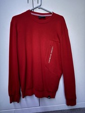 Adidas Porsche Design Red Sweatshirt Size S