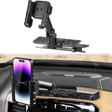 Metal Dash Mount Phone Holder Compatible with 2019-2025 RAM Truck 1500, 2500, 35