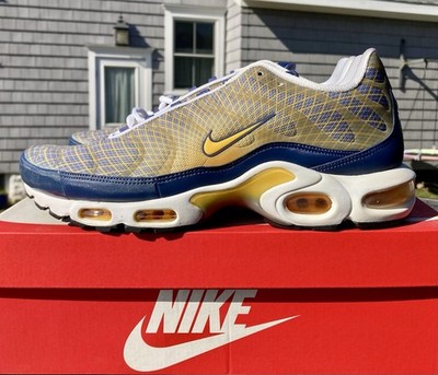 2019 Nike Air Max Plus Tn OG Retro Yellow Quad Wave Grid Size 12 Bv1983-500
