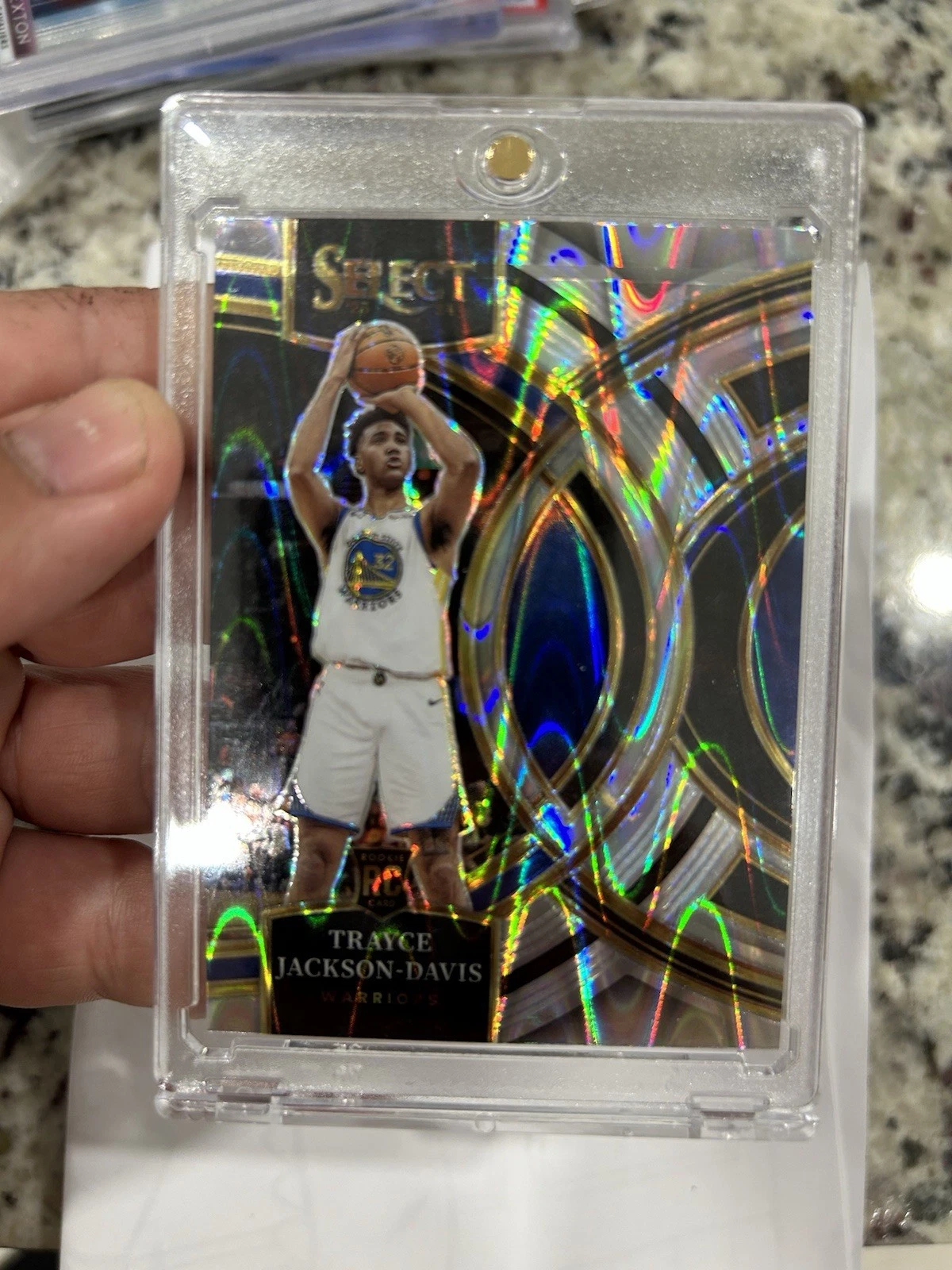 2023-24 Panini Select - Premier Level Trayce Jackson-Davis #117 Silver Prizm (RC
