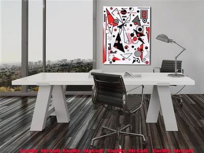 ''WORKPLACE DOODLE '' CutZy Pop Metal Wall Art Ltd Ed./4 available