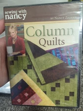Sewing With Nancy Zieman - Column Quilts DVD New 