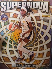 2025 Panini Instant WNBA Supernova Rickea Jackson #SN-12 in Hand