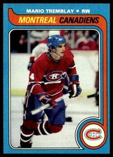1979-80 Topps Hockey #123 Mario Tremblay Montreal Canadiens NR-MINT PACK FRESH!