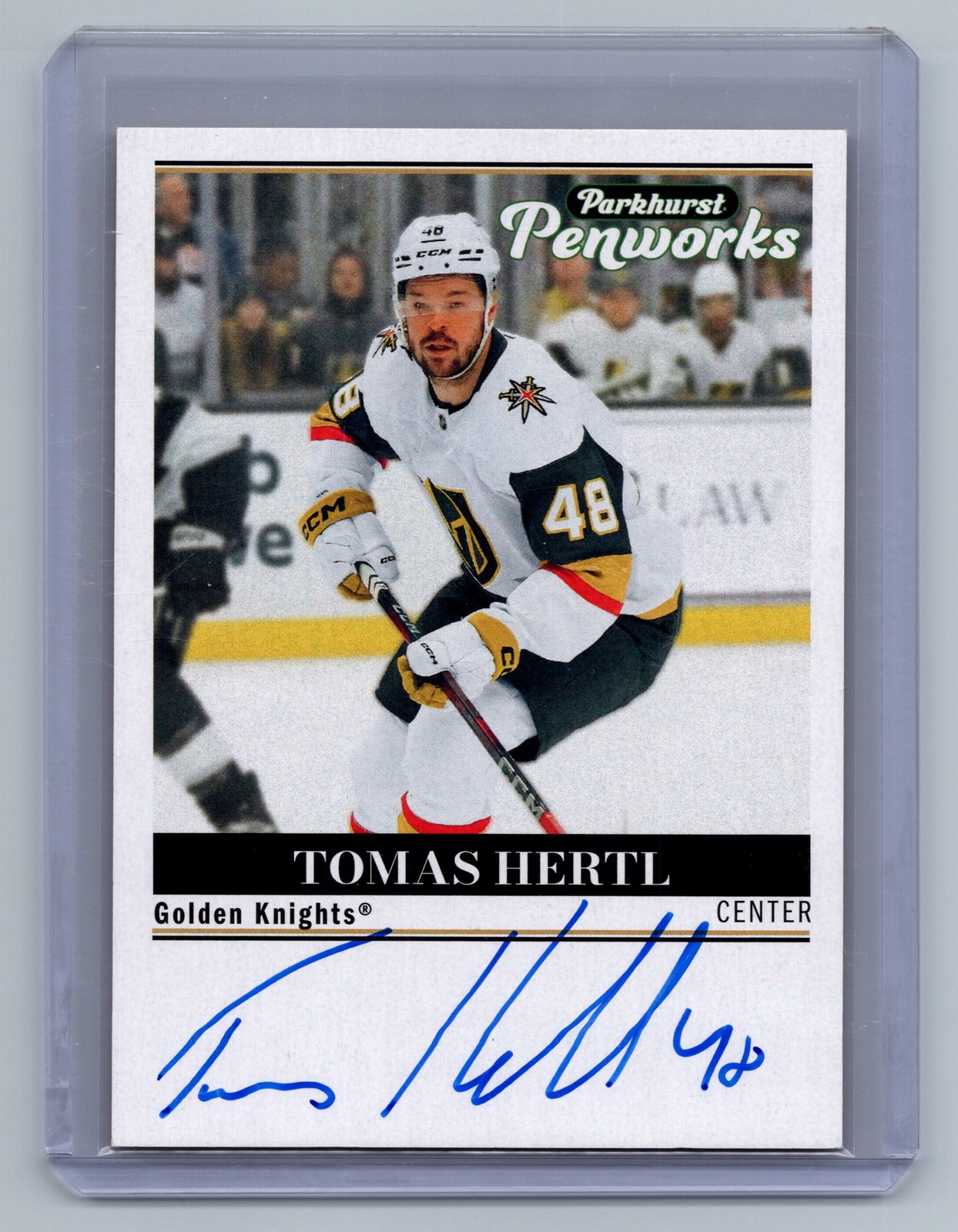2025-26 Parkhurst #PW-TH Tomas Hertl Penworks