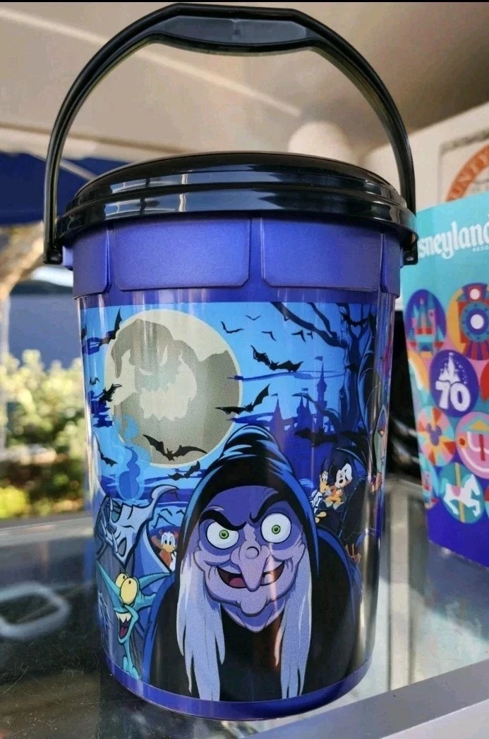 🔥 DisneyParks 2025 Halloween Villains Souvenir Popcorn Bucket
