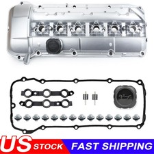 Aluminum Engine Valve Cover W Gasket For Bmw M54 E46 325ci 325i 330i 525i X3 X5 Aluminum Engine Valve Cover W Gasket For Bmw M54 E46 325ci 325i 330i 525i X3 X5