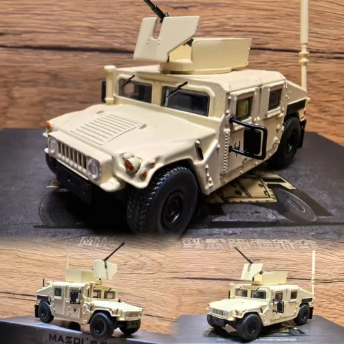 Masdi 1/64 Hummer H1 Armored Car Military Vehicle Diecast Car Model Collection - Picture 2 of 8