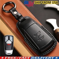 For Audi A4 A5 S5 Q5 Q7 Sq5 Tt 2017-19 Car Smart Key Shell Case Fob Cover Remote