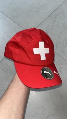 SWITZERLAND SWISS TEAM 2024/2025 RARE FOOTBALL SOCCER CAP PUMA ORIGINAL ONE SIZE