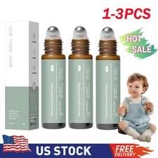 1/2/3PCS MAMA'S TEETHER Baby Teething Oil All Natural Teething Relief Roller US