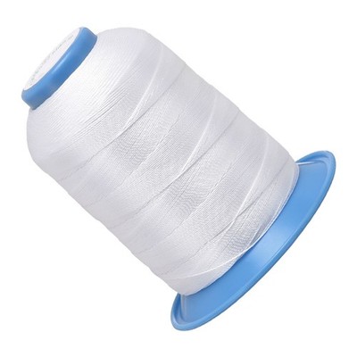 Polyester Sewing Thread 0.38mm (300D/3) 870 Yards for DIY, White